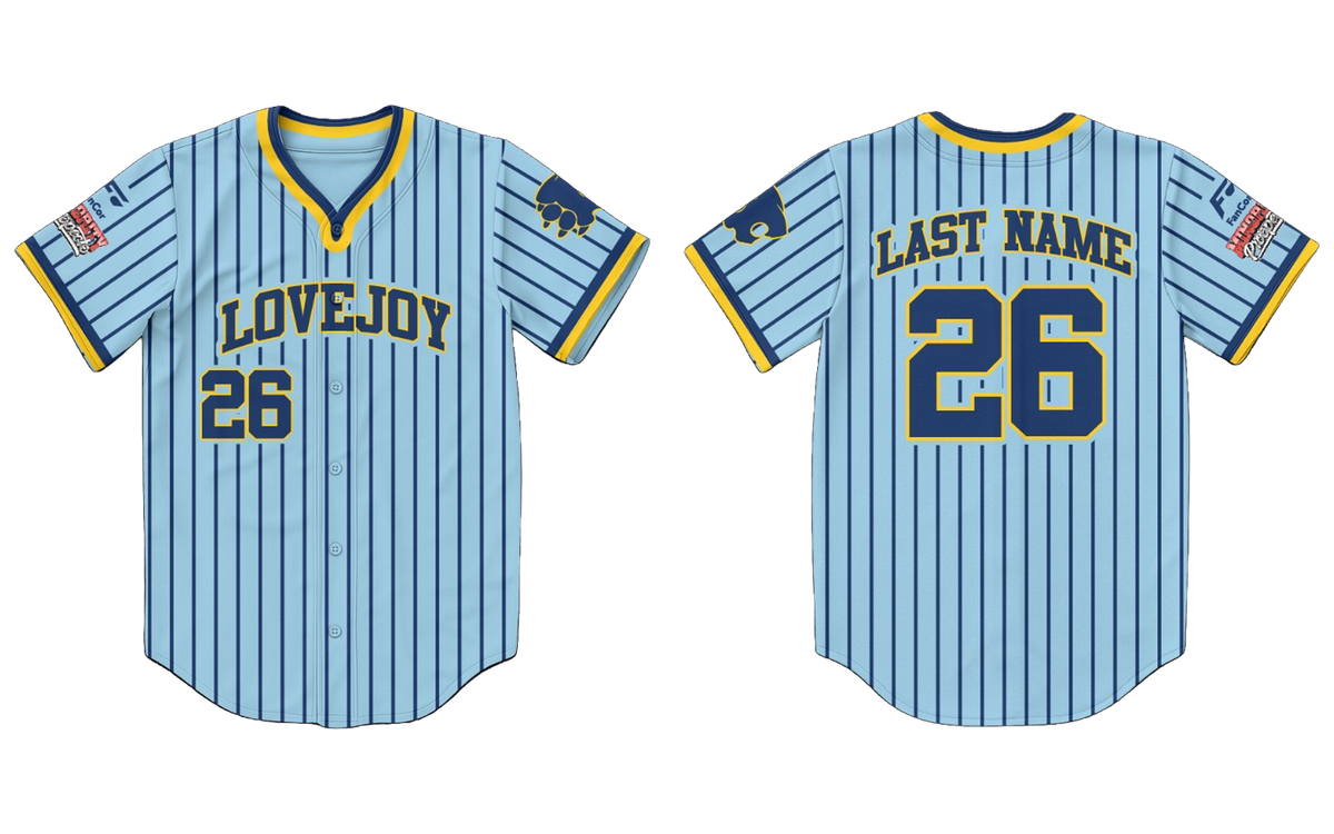 Love-Joy Baseball Fan Jerseys