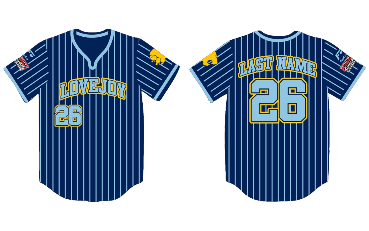 Love-Joy Baseball Fan Jerseys