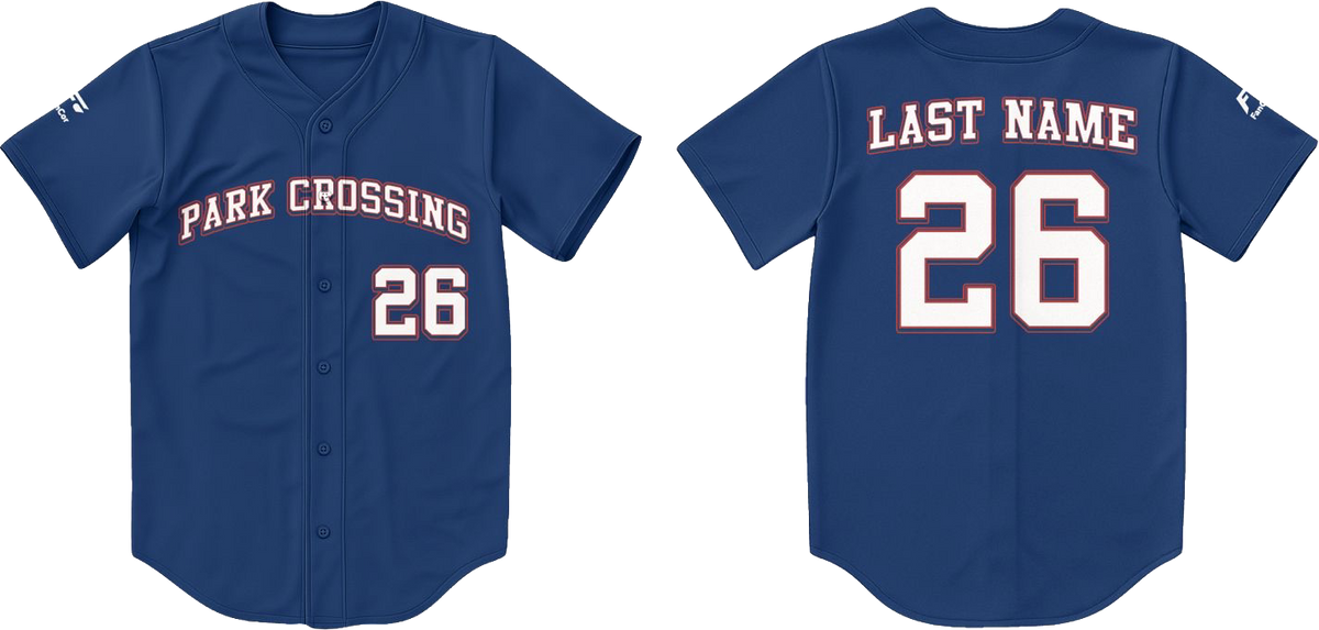 ParkCrossing Baseball Fundraiser Jersey