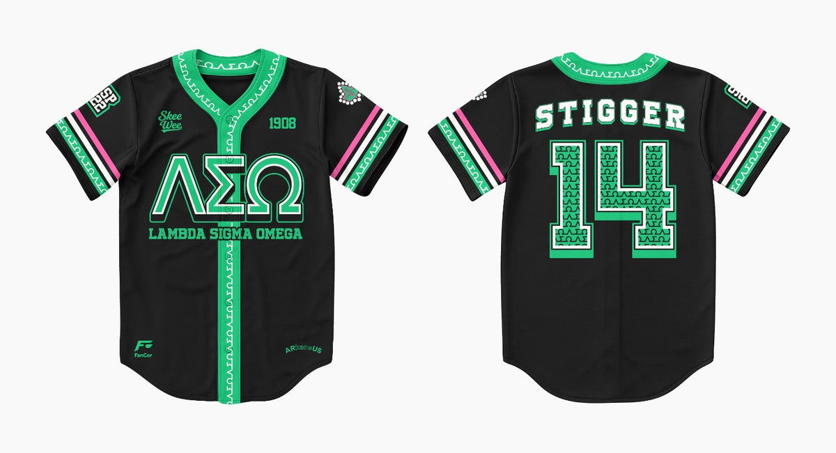 Lambda Sigma Omega Baseball Jersey